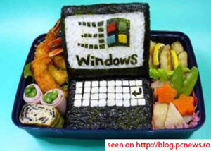contest windows sushi box