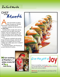 Newsletter Nov 2007, Fort Worth