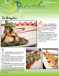 Newsletter Sep 2007, North Arlington