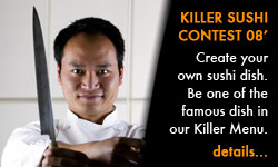 Killer Sushi Contest