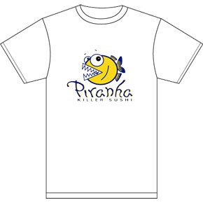 Piranha Killer Sushi Signature Tee