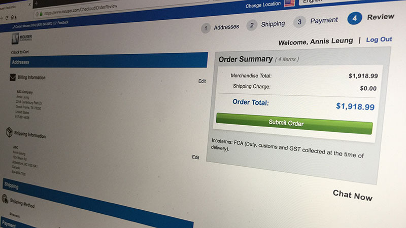 Checkout Process