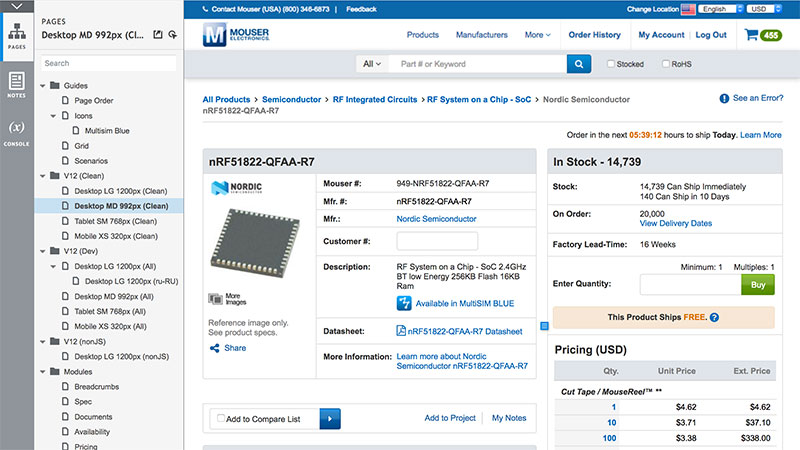 Product Detail Page